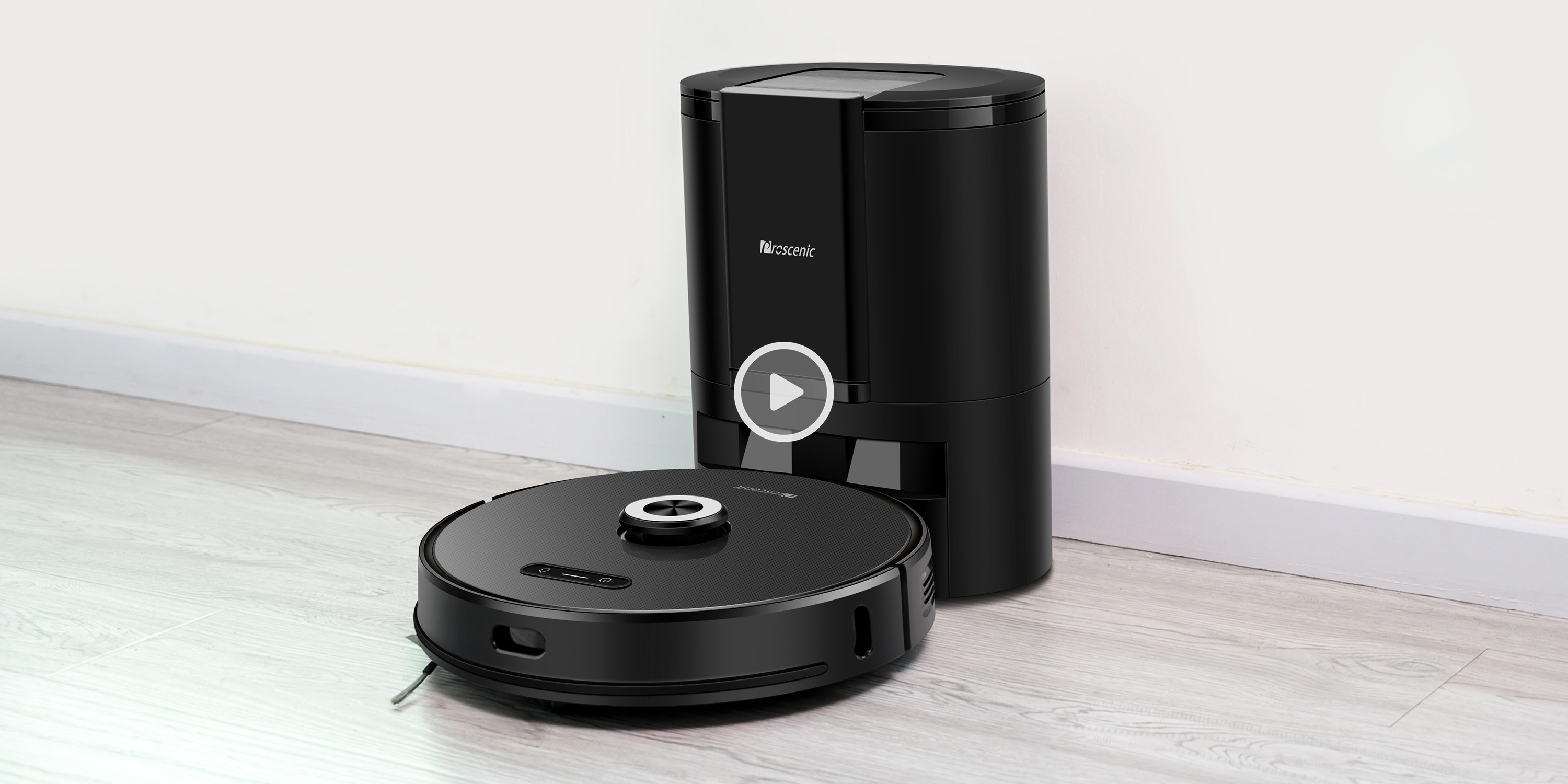 Proscenic M8 PRO WLAN Robot Vacuum Cleaner with Automatic